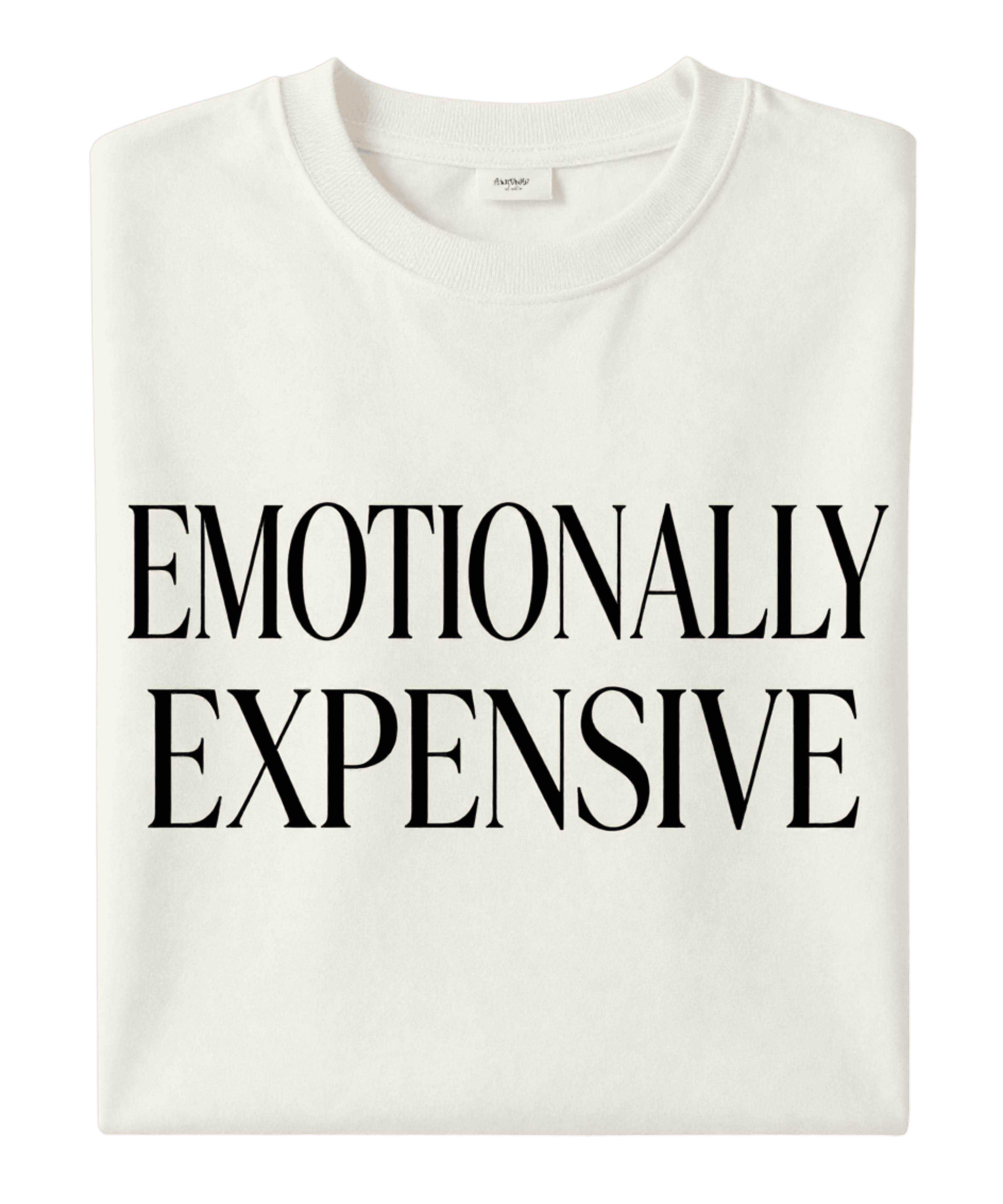 EMOTIONALLY EXPENSIVE — Pink Crewneck